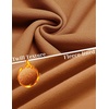 COOFANDY Mens Quarter Zip Pullover Fleece Sweatshirt Casual Quilt Sweater(Light Brown)