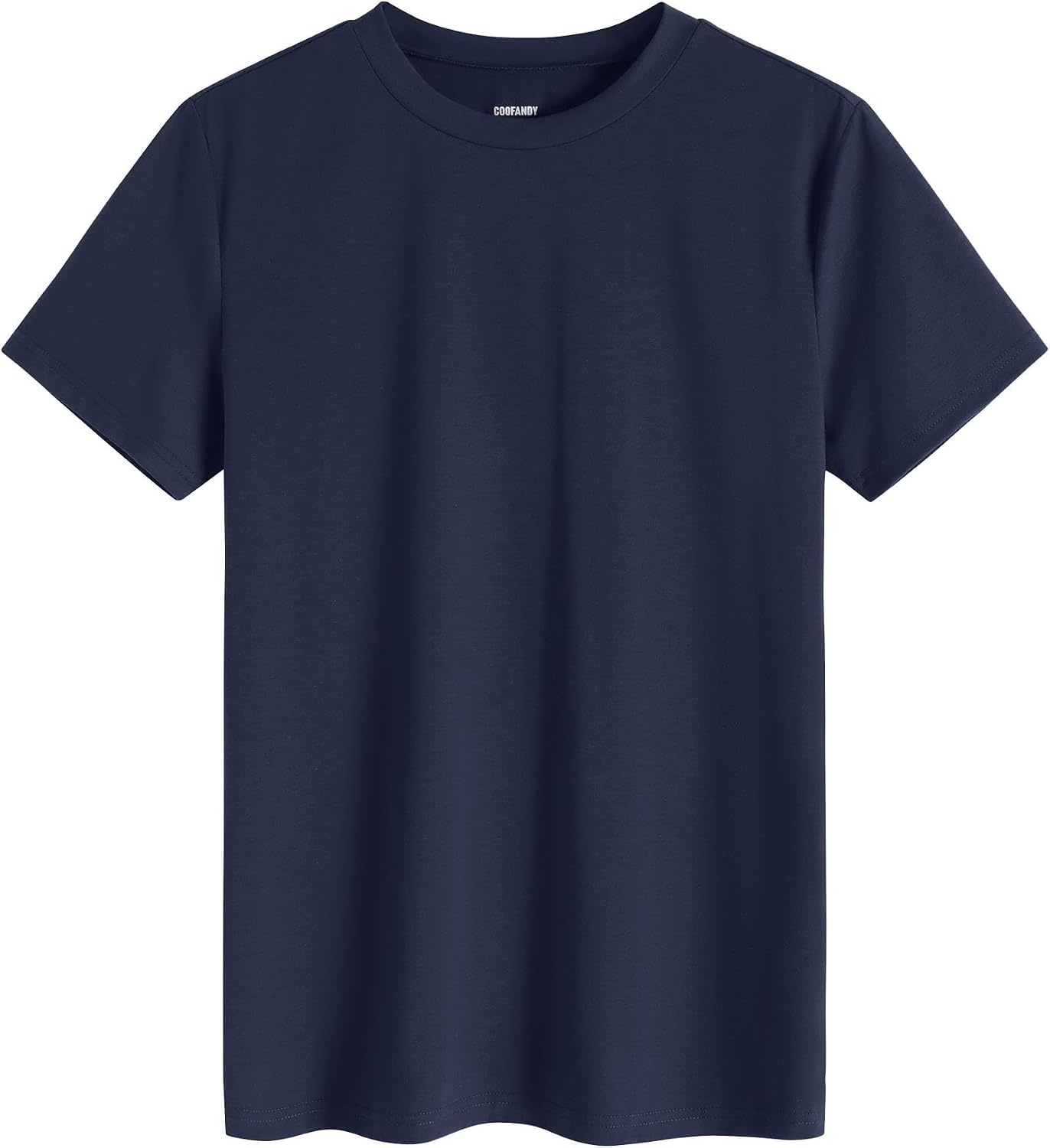 image:imageCOOFANDY Mens T Shirt Short Sleeve Casual Crew Neck Basic Tee ShirtsNavy Blue
