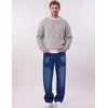 COOFANDY Mens Baggy Jeans Wide Leg Stretch Denim Casual Pants(Denim Blue)