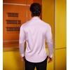 COOFANDY Men’s Stain Dress Shirts Jacquard Long Sleeve Floral Button Up Shirts Party Prom Wedding Shirt(Lavender)