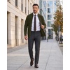 COOFANDY Mens Zip Up Cardigan Sweater Slim Fit Casual Full Zipper Sweaters(Army Green)