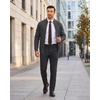 COOFANDY Mens Zip Up Cardigan Sweater Slim Fit Casual Full Zipper Sweaters(Dark Gray)