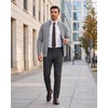 COOFANDY Mens Zip Up Cardigan Sweater Slim Fit Casual Full Zipper Sweaters(Grey)