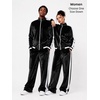 COOFANDY Mens Velour Tracksuit 2 Piece Set Velvet Sweatsuit for Party(Black)