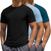 3pcs-black+blue+light Blue