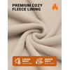 COOFANDY Mens Crewneck Sweatshirt Lightweight Casual Fall Winter Pullovers(Khaki)