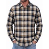 Blue Brown Plaid