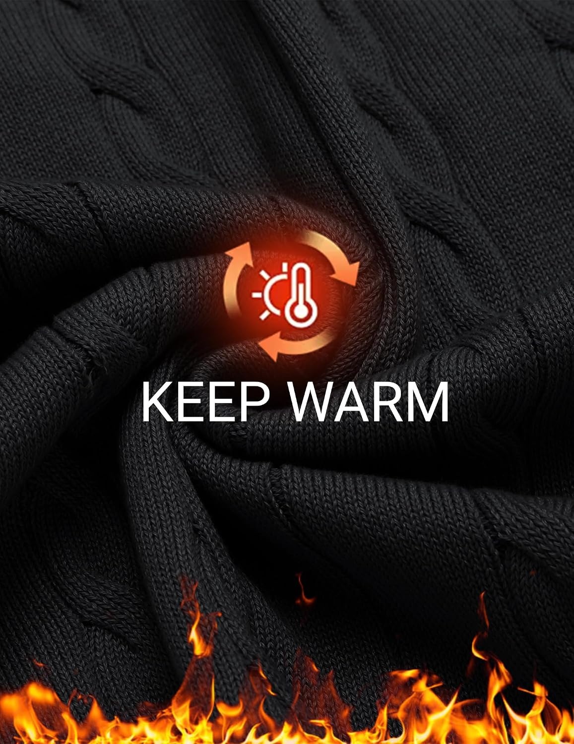 image:imageCOOFANDY Mens Sweater Vest V Neck Casual Sleeveless Knit Pullover SweaterBlack