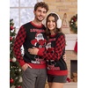 COOFANDY Men’s Christmas Sweaters Crewneck Funny Ugly Knitted Pullovers(Christmas Gift)