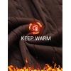 COOFANDY Men’s Sweater Vest V Neck Casual Sleeveless Knit Pullover Sweater(Brown & Khaki Blue Stripe)