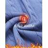 COOFANDY Men’s Sweater Vest V Neck Casual Sleeveless Knit Pullover Sweater(Light Blue)
