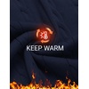 COOFANDY Men’s Sweater Vest V Neck Casual Sleeveless Knit Pullover Sweater(White & Navy Blue Stripe)
